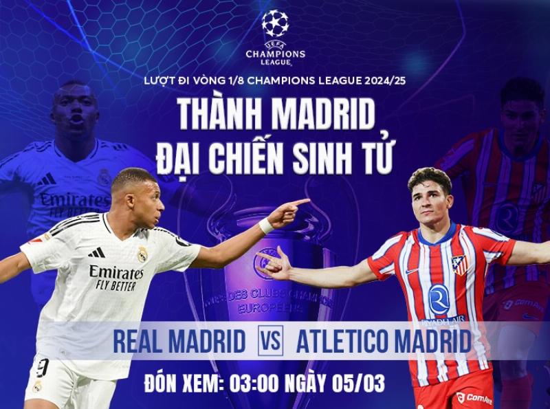 Derby Madrid - Real vs Atletico