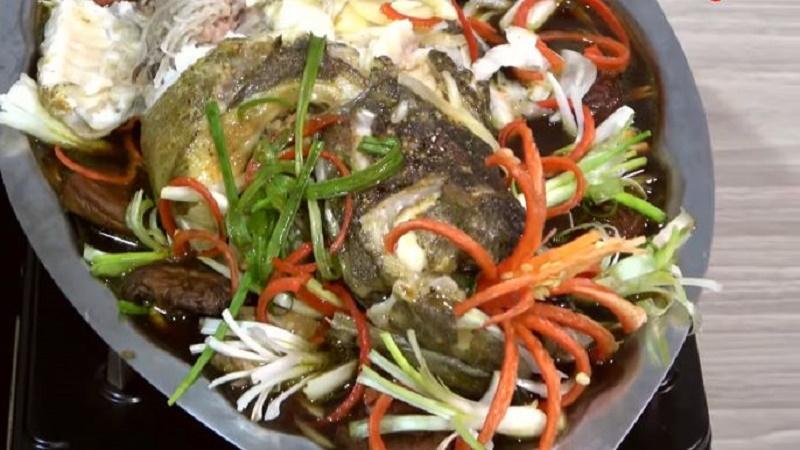 Cá Mú Hấp Hồng Kông Thơm Ngon