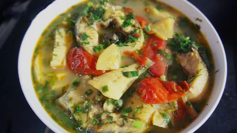 Nguyen lieu nau canh chua ca tam