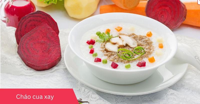 Hình ảnh minh họa món cua gạch hấp với lớp gạch son béo ngậy tràn đầy dưới mai