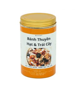 bánh thuyền mix hạt dinh dưỡng và trái cây