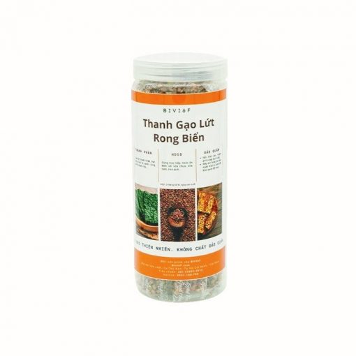 thanh gạo lứt rong biển 250g