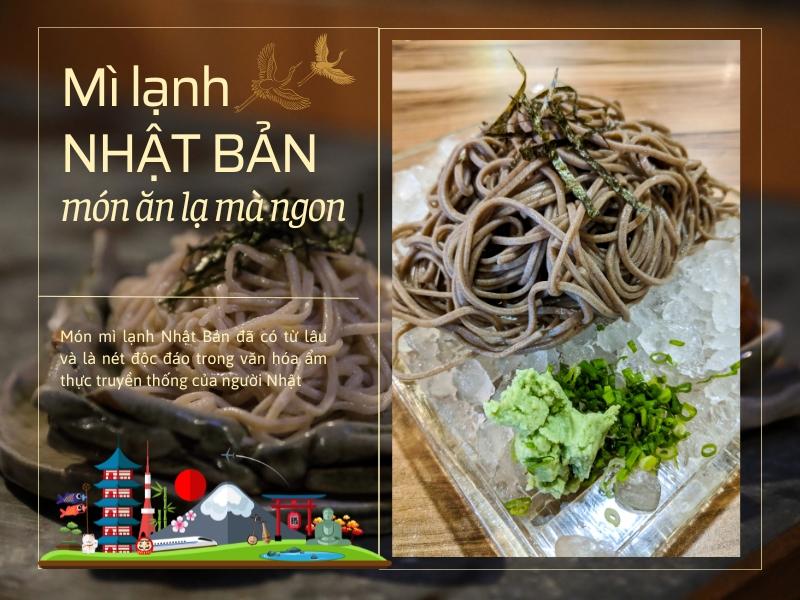 Mì lạnh Nhật Bản thanh mát tại TPHCM