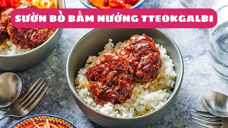 Thịt bò băm nhỏ ướp gia vị