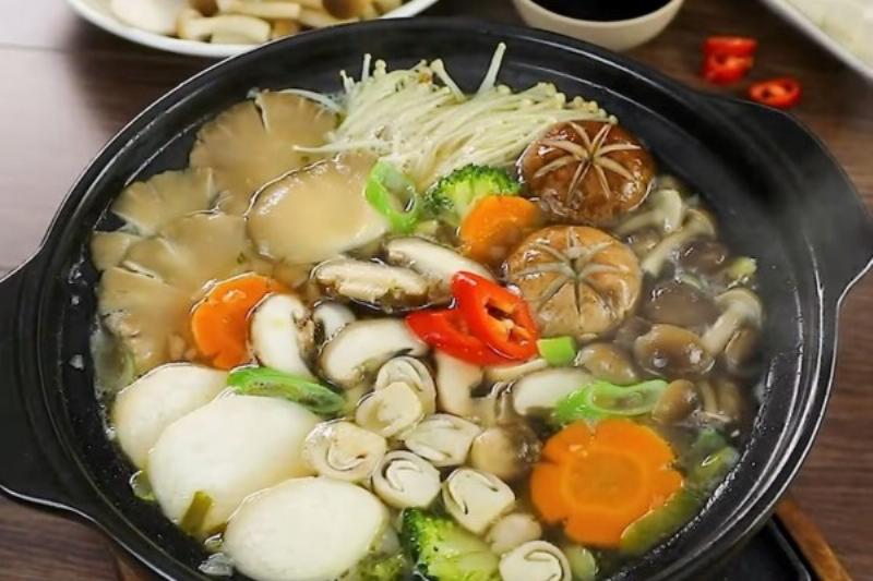 Lẩu thập cẩm chay tươi ngon
