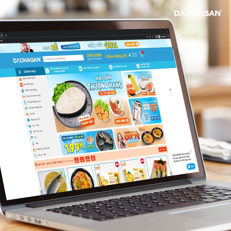 Hình ảnh các địa điểm mua tôm Alaska: vựa hải sản, siêu thị, website bán hải sản online