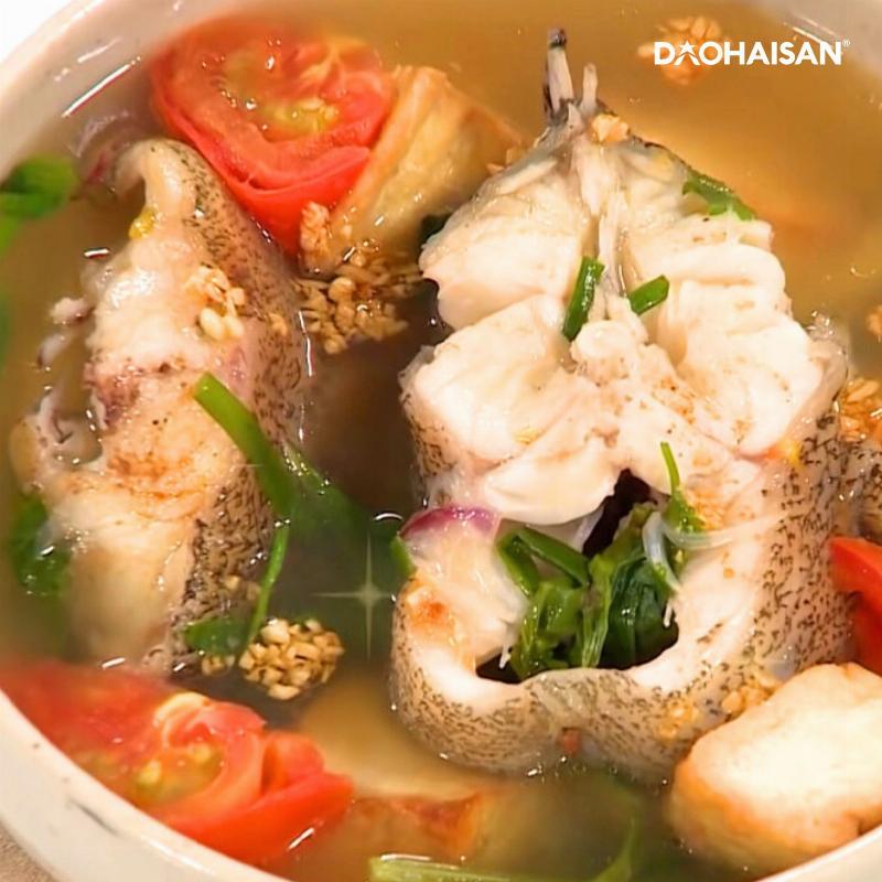 Cá song hấp gừng hành, món ăn ngon hấp dẫn, bổ dưỡng cho gia đình