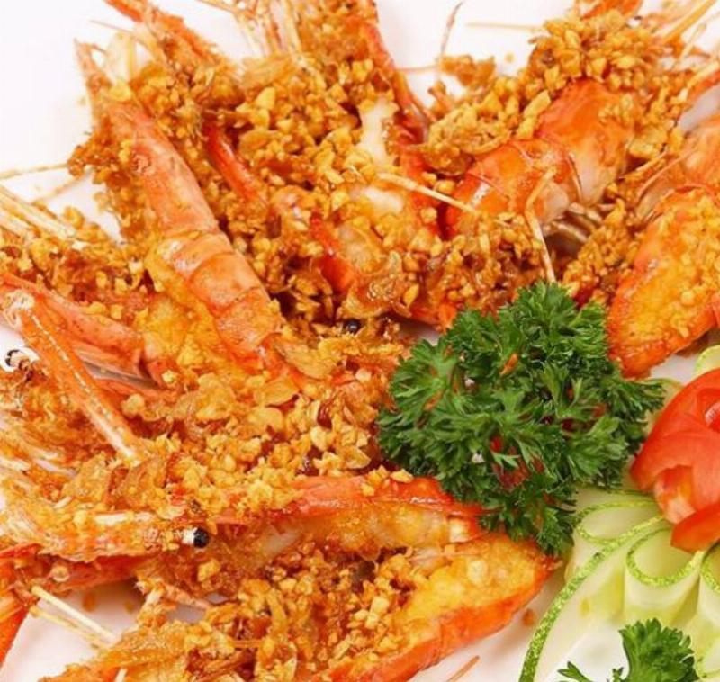 Nguyên liệu tươi ngon chuẩn bị làm món tôm cháy tôm chuẩn vị phi chat phac