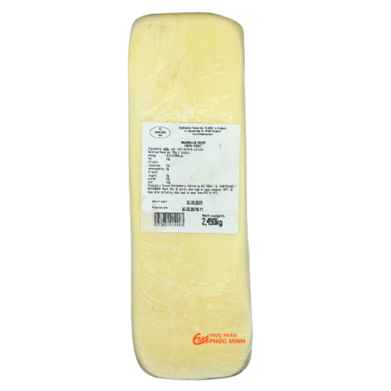 Ứng dụng phô mai mozzarella khối trong nấu ăn