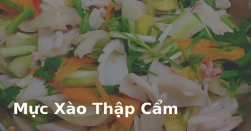 Cách chọn mực tươi ngon để làm món mực xào thập cẩm đãi tiệc giòn sần sật