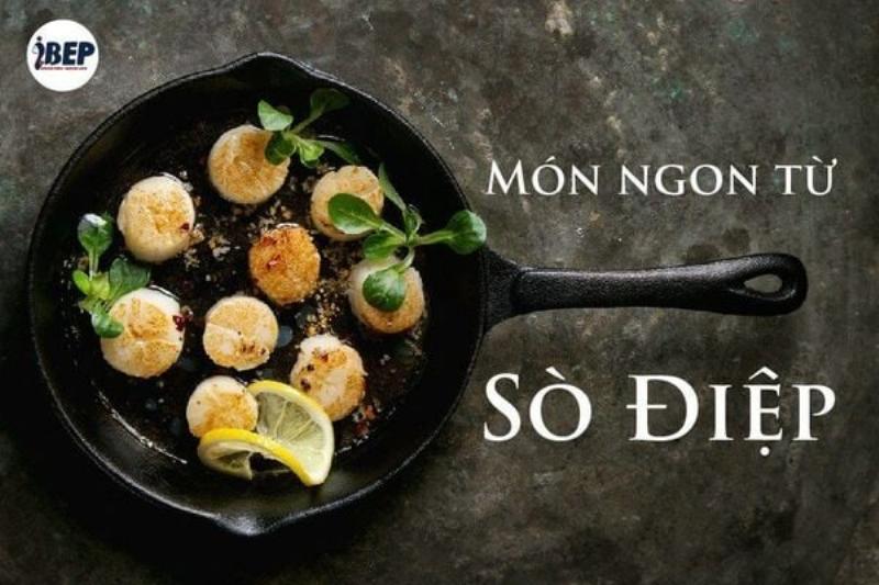 Cồi sò điệp nướng mỡ hành thơm lừng, béo ngậy, hấp dẫn cho bữa tiệc hoặc bữa ăn gia đình.