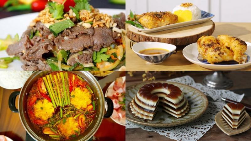 Mâm khai vị đầy màu sắc cho tiệc sinh nhật