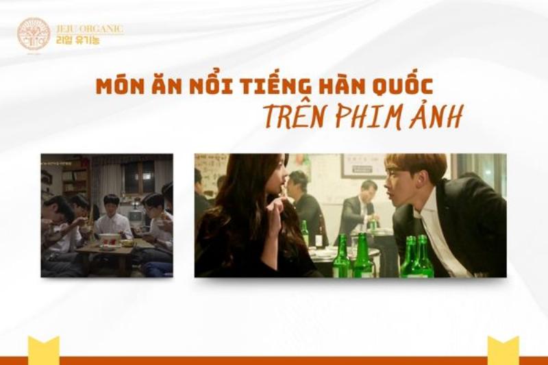 Hình ảnh mì tôm Hàn Quốc xuất hiện quen thuộc trong các bộ phim Hàn