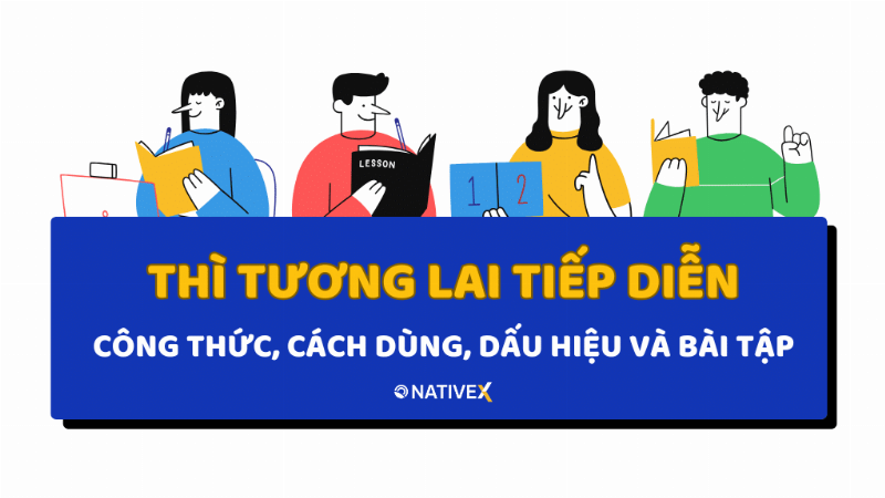 Minh họa cách dùng thì Tương lai tiếp diễn cho hành động đang xảy ra tại thời điểm cụ thể trong tương lai