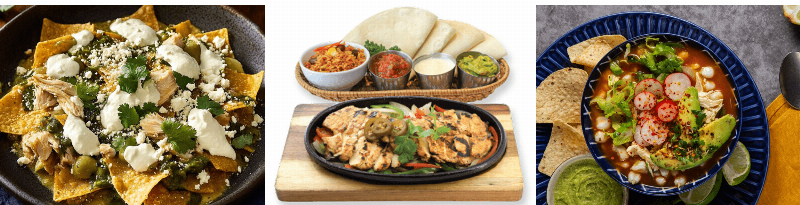 Cac loai topping day mau sac tren banh mi cay, bao gom thit, hai san, nam, rau cu